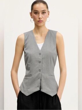 Abercrombie & Fitch | Grey Suiting Vest